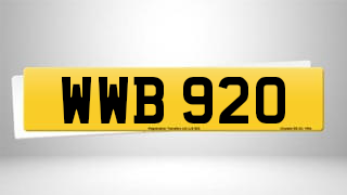 Registration WWB 920
